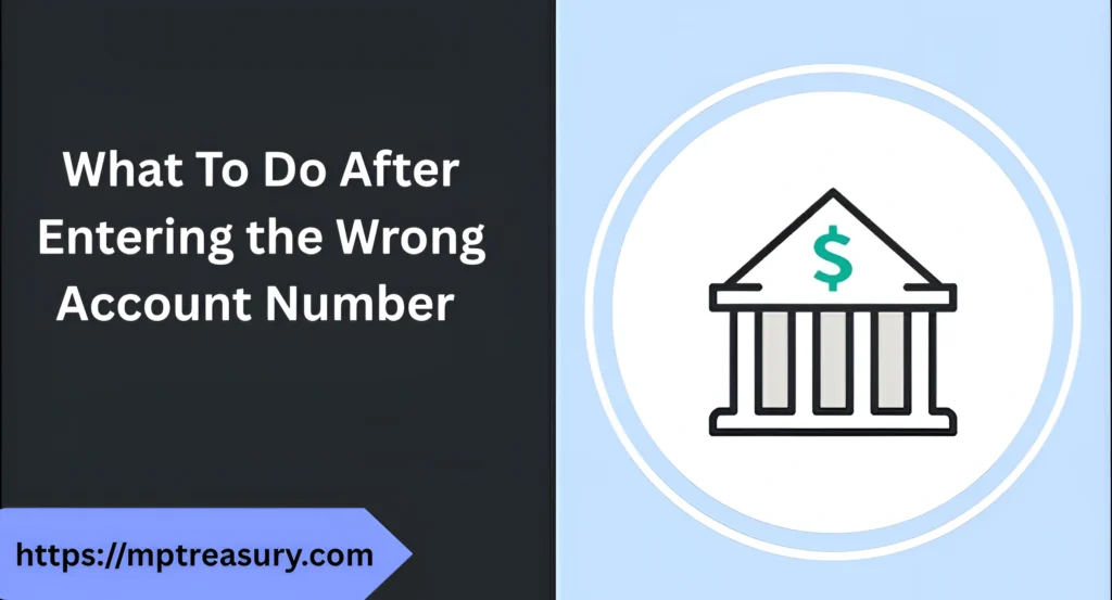 What To Do After Entering the Wrong Account Number
