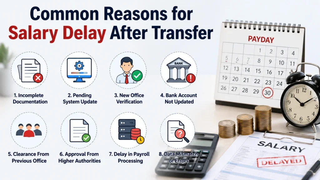 Common Reasons for Salary Delay After Transfer