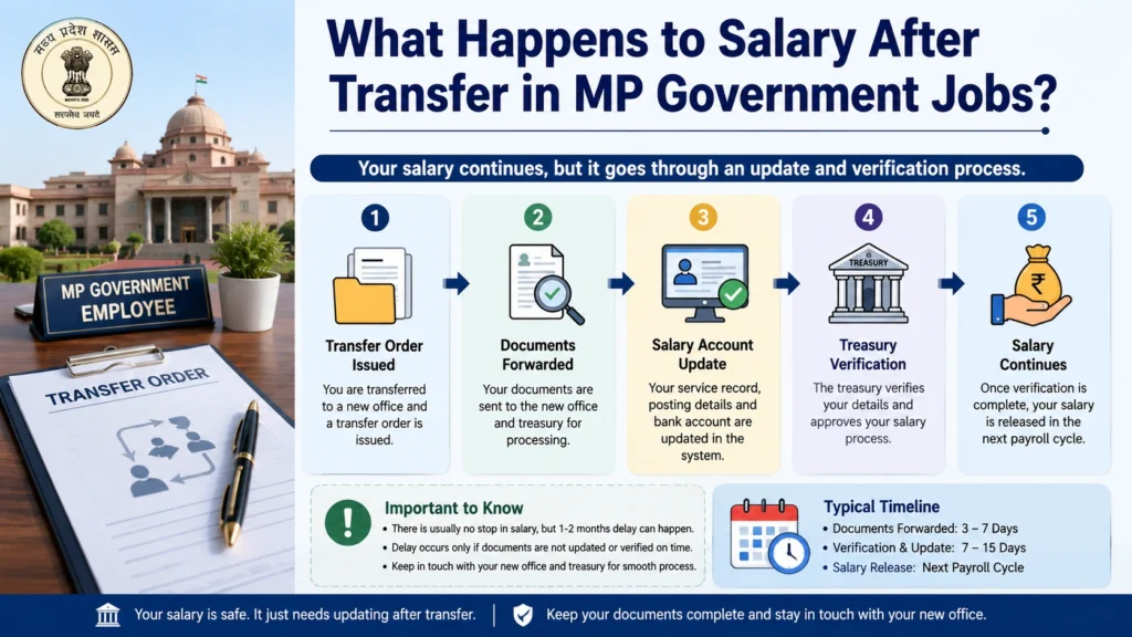 What Happens to Salary After Transfer in MP Government Jobs